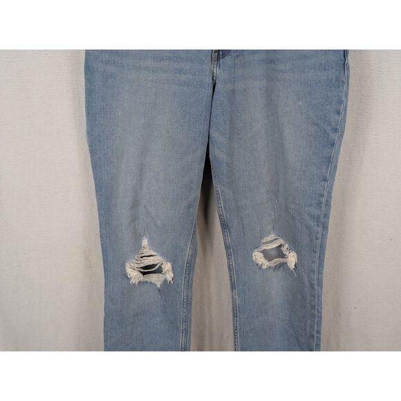 Abercrombie & Fitch The Mom High Rise Curve Love Jeans Women's Size 28/8 - Picture 3 of 13